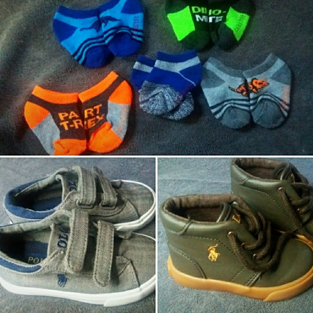 The Cutest Little Boys Footwear set!